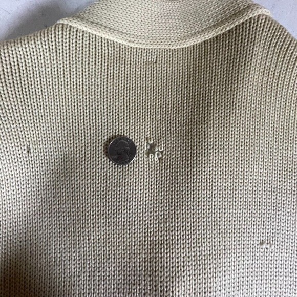 Vintage 1949 Hayti Missouri High School Football Champions cardigan sweater - Picture 8 of 9